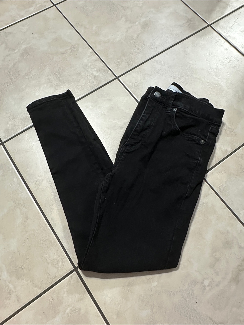 LOFT Black Skinny Jeans